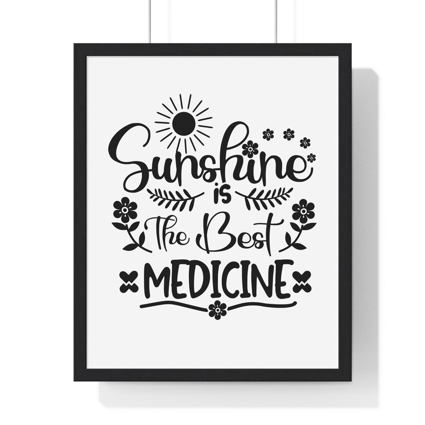 Vertical Framed Poster