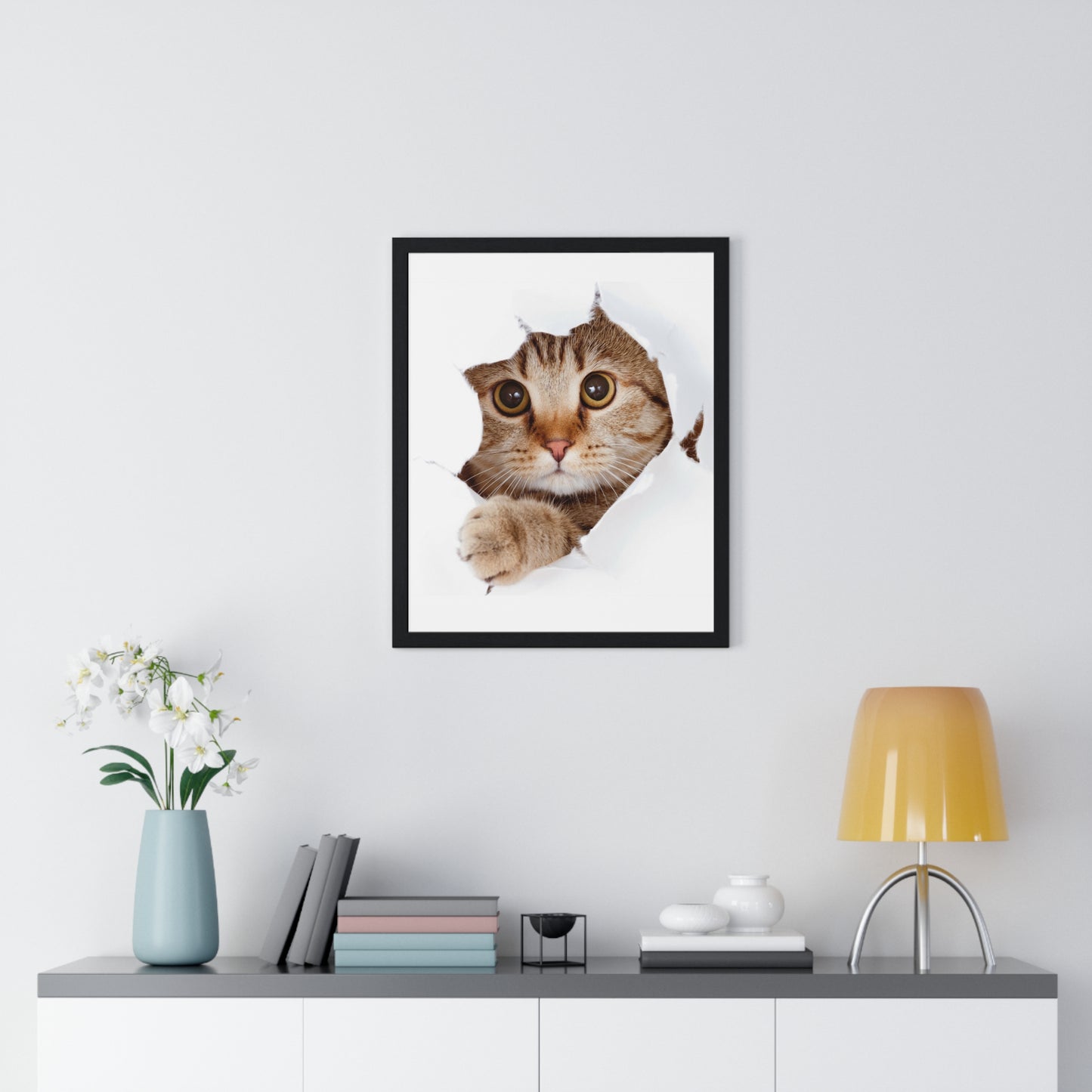 Vertical Framed Poster