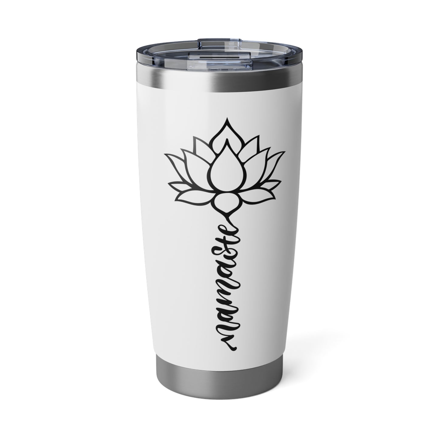 NAMASTE YOGA SPRUCH LOSTUSBLÜTE • Thermo-Reisebecher XL • 590 ml • Tumbler Vagabond