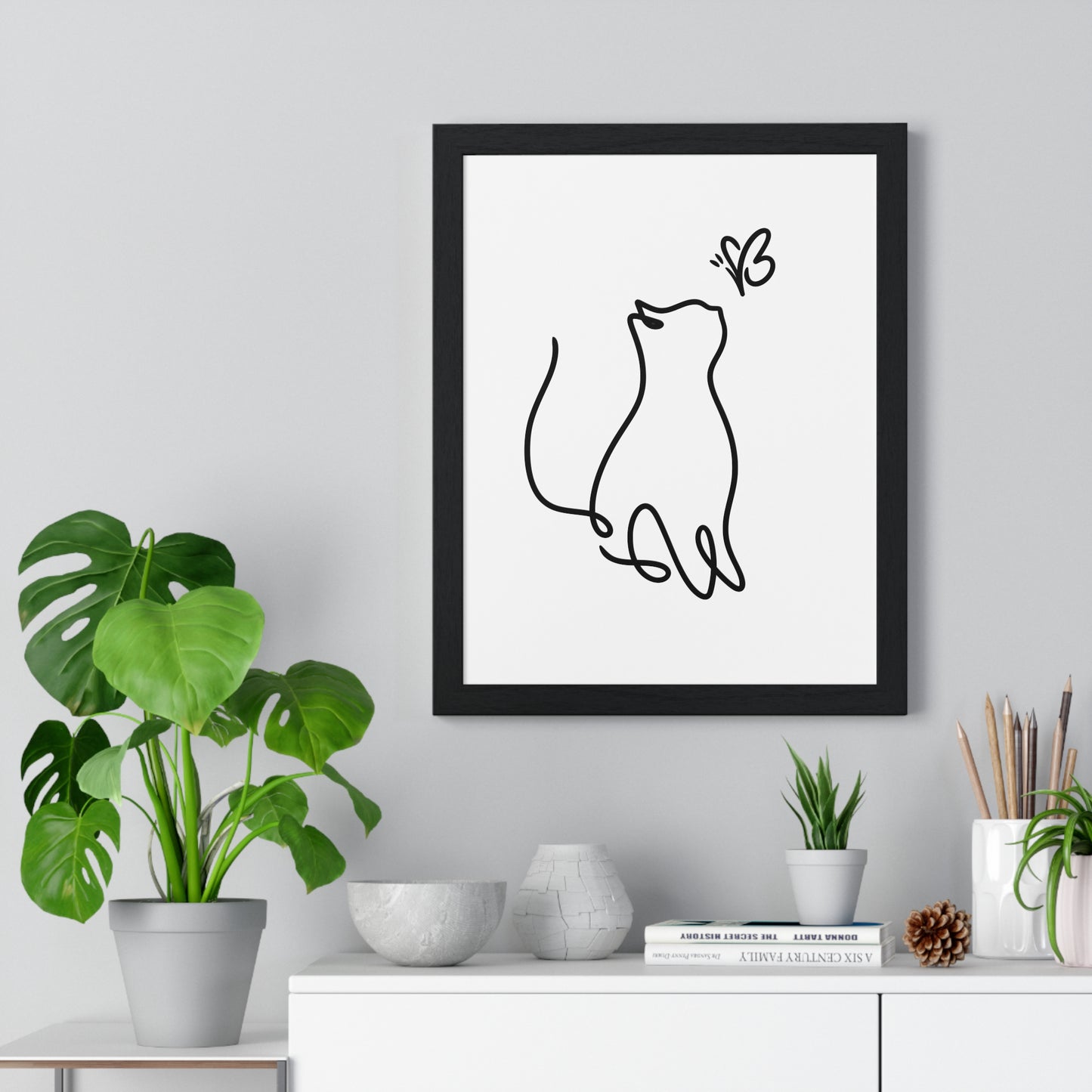 Vertical Framed Poster