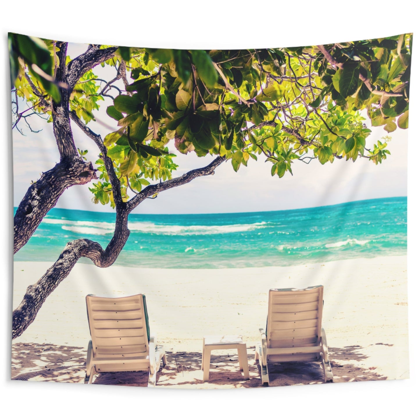 SOMMERURLAUB LIEGEN AM SANDSTRAND • Urlaubsmotiv