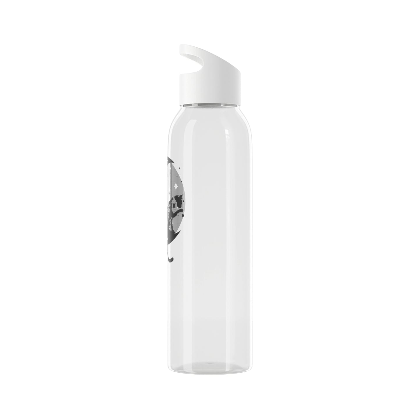 KATZE KÄTZCHEN IM MOND STERNE MONDSICHEL • Wasserflasche Sky 650 ml