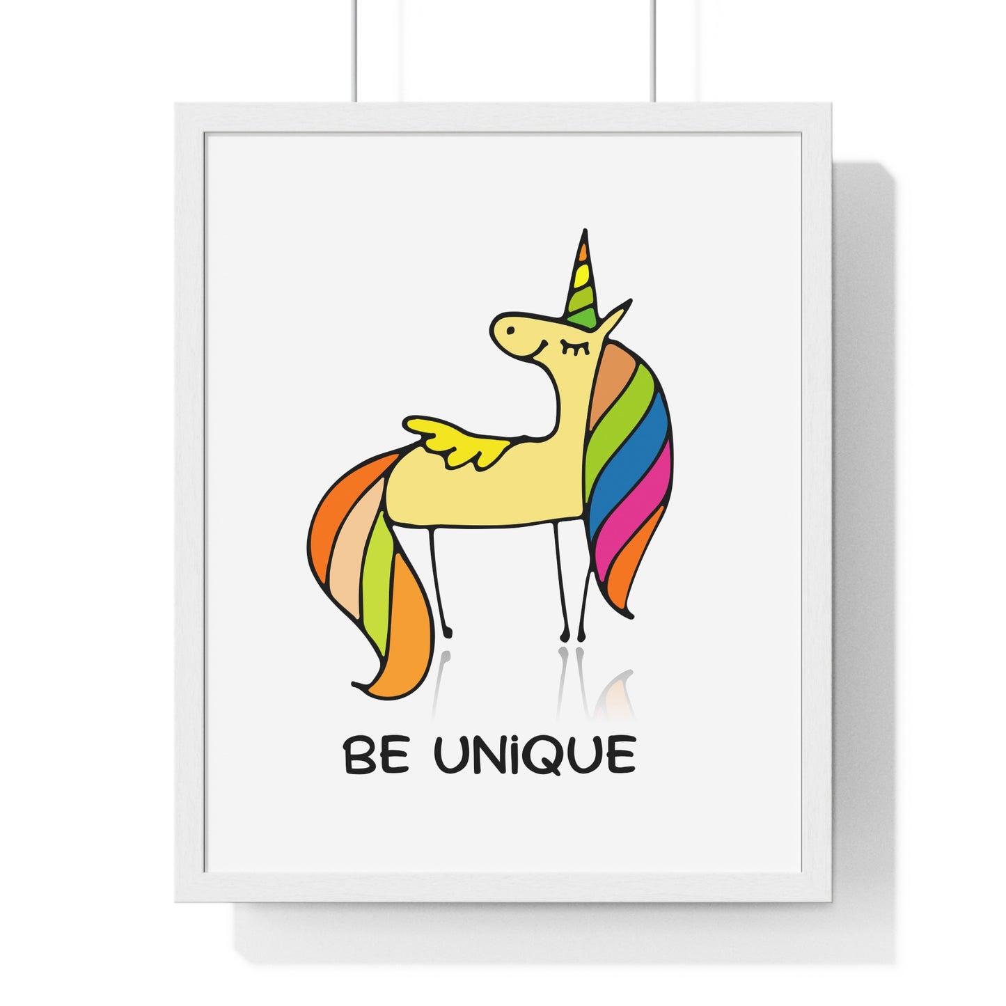 Vertical Framed Poster