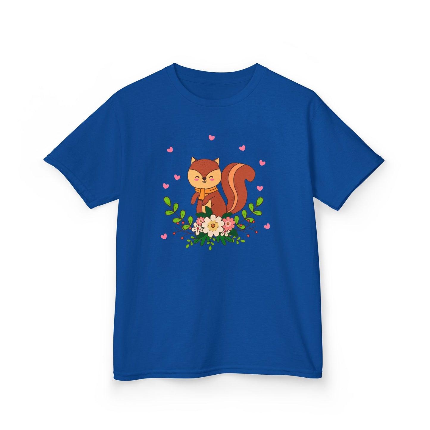 EICHHÖRNCHEN - WALTIER HERZEN NIEDLICH • Kinder Oversize T-Shirt für Mädchen & Jungen (7–16 Jahre) • BIO Baumwolle 🌿