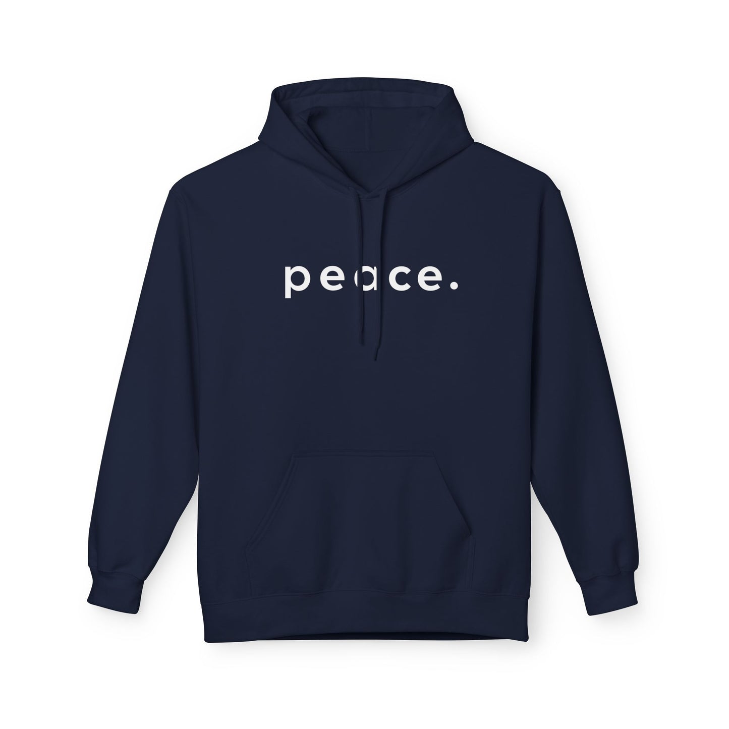 PEACE SCHRIFTZUG FRIEDENSBOTSCHAFT • BOHO Yoga Fitness Outfit • Kuschelweicher Hoodie für Damen & Herren • Baumwolle 🌿