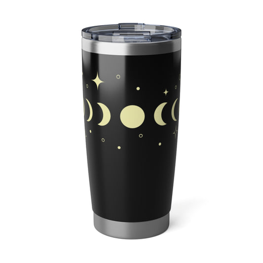 MONDPHASEN MONDZYKLUS STERNENHIMMEL • Thermo-Reisebecher XL • 590 ml • Tumbler Vagabond
