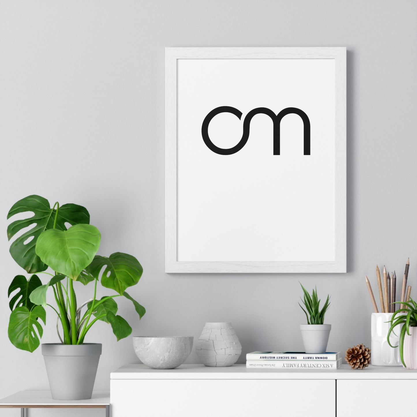 Vertical Framed Poster