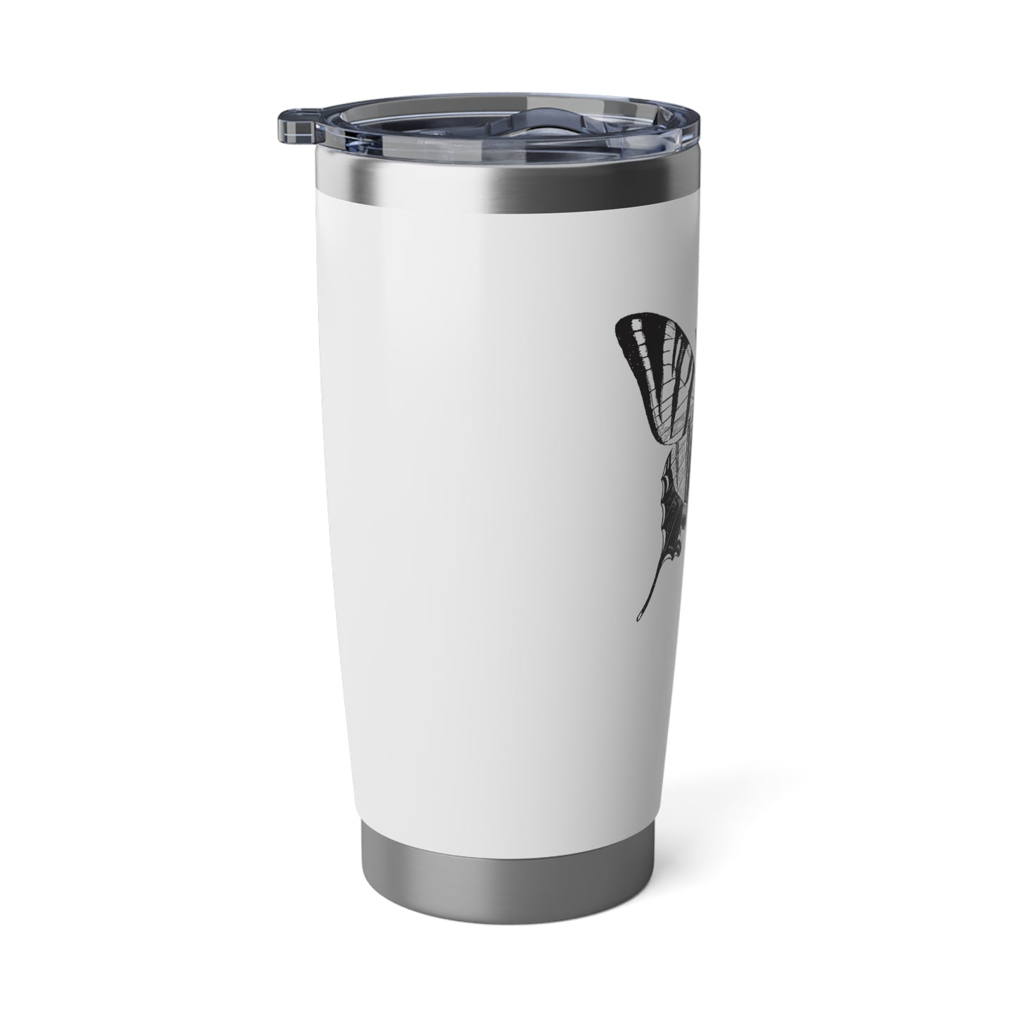 SCHMETTERLING CLIPART ZEICHNUNG ÄSTHETISCH • Thermo-Reisebecher XL • 590 ml • Tumbler Vagabond