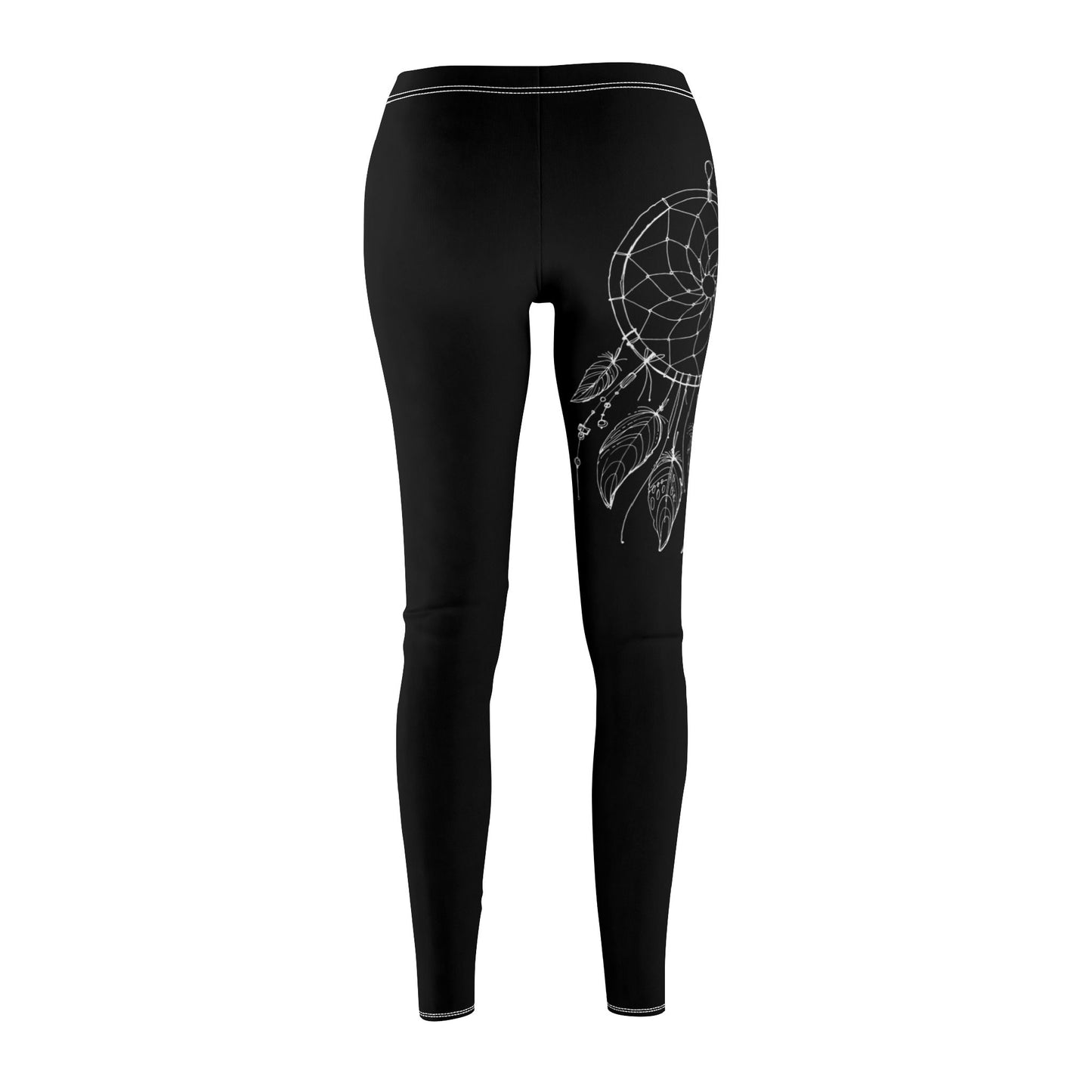 TRAUMFÄNGER INDIANER HOSE • Damen Leggins Schwarz • Beste Leggings für Sport & Freizeit