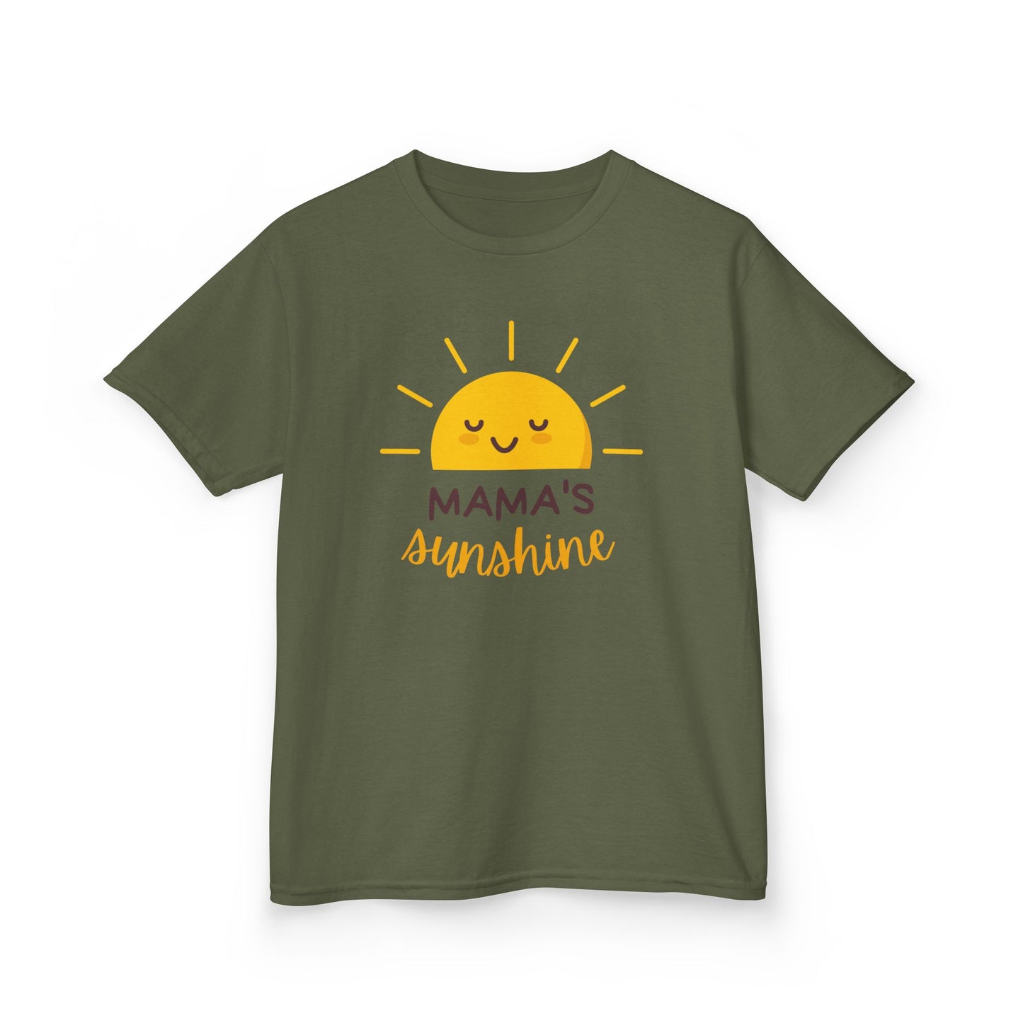 MAMA'S SUNSHINE • Kinder Oversize T-Shirt für Mädchen & Jungen (7–16 Jahre) • BIO Baumwolle 🌿