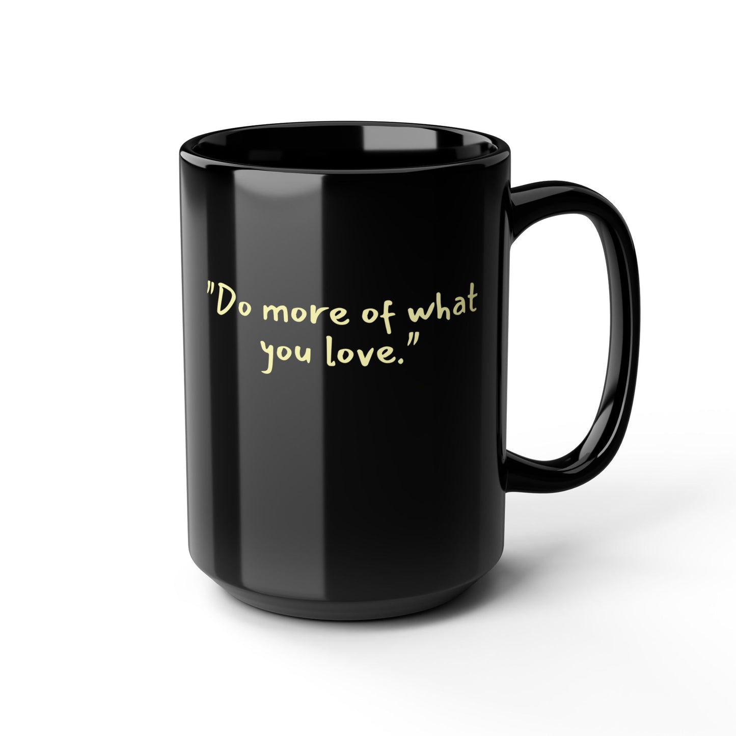 Black Mug (11oz, 15oz) - YOGA SANTA