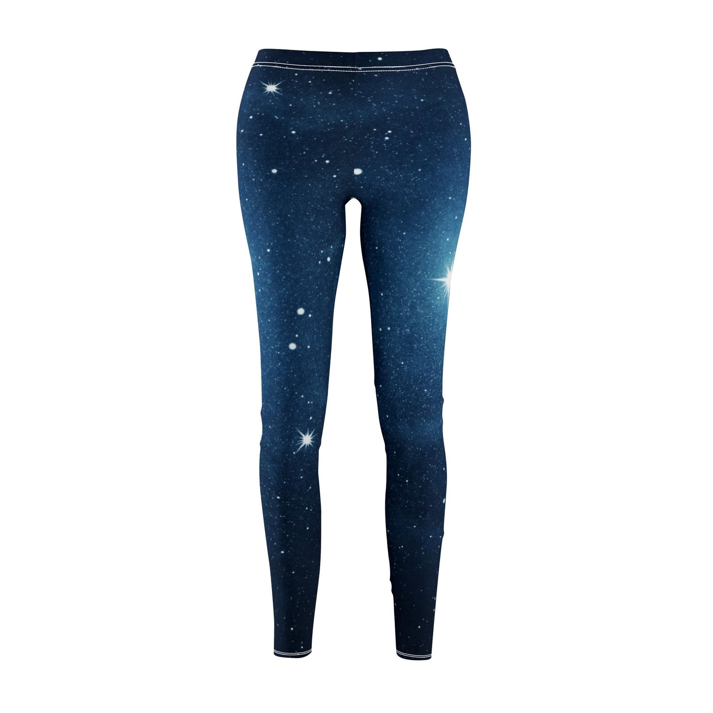 UNIVERSUM LEGGINS STERNENHIMMEL GALAXY • Damen Leggings Blau • Beste Leggins für Sport & Alltag