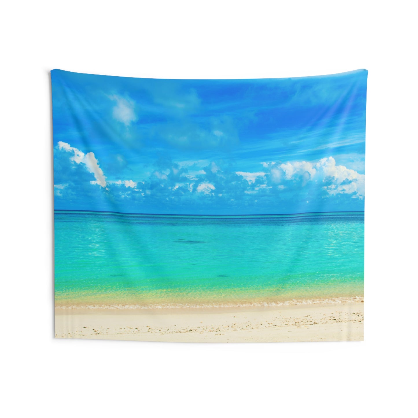 MEER STRAND SOMMER • Urlaubsmotiv • Wandtuch • Wandttepich • Wanddekor in v. Größen bis XXL