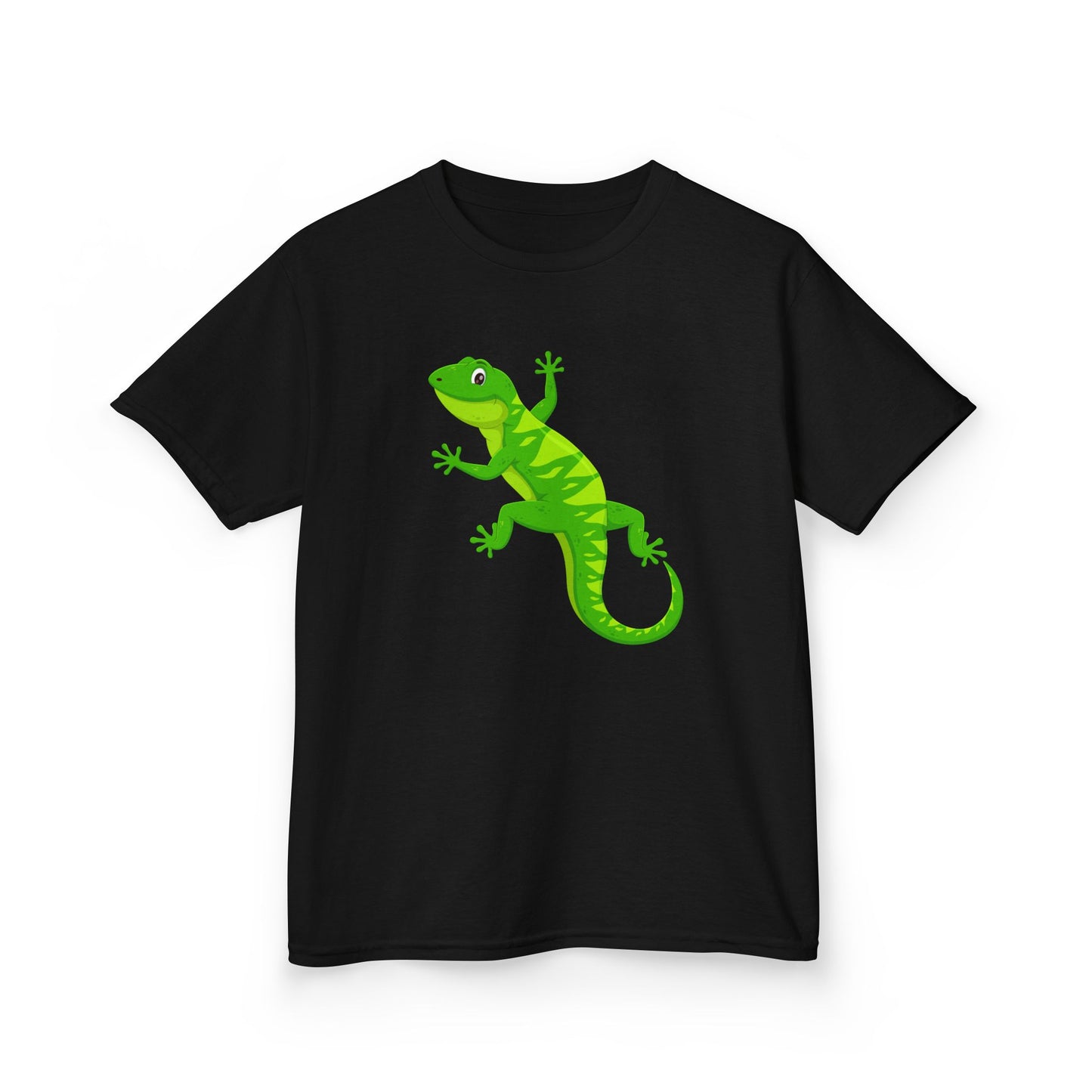 GECKO EIDECHSE LUSTIG NIEDLICH SÜß • Kinder Oversize T-Shirt für Mädchen & Jungen (7–16 Jahre) • BIO Baumwolle 🌿