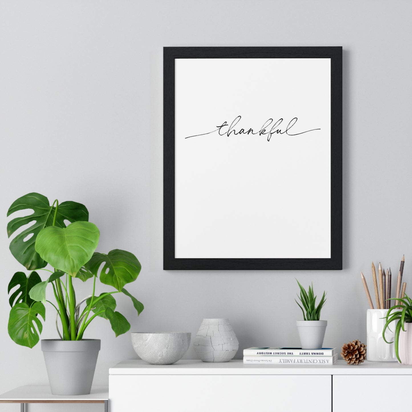 Vertical Framed Poster