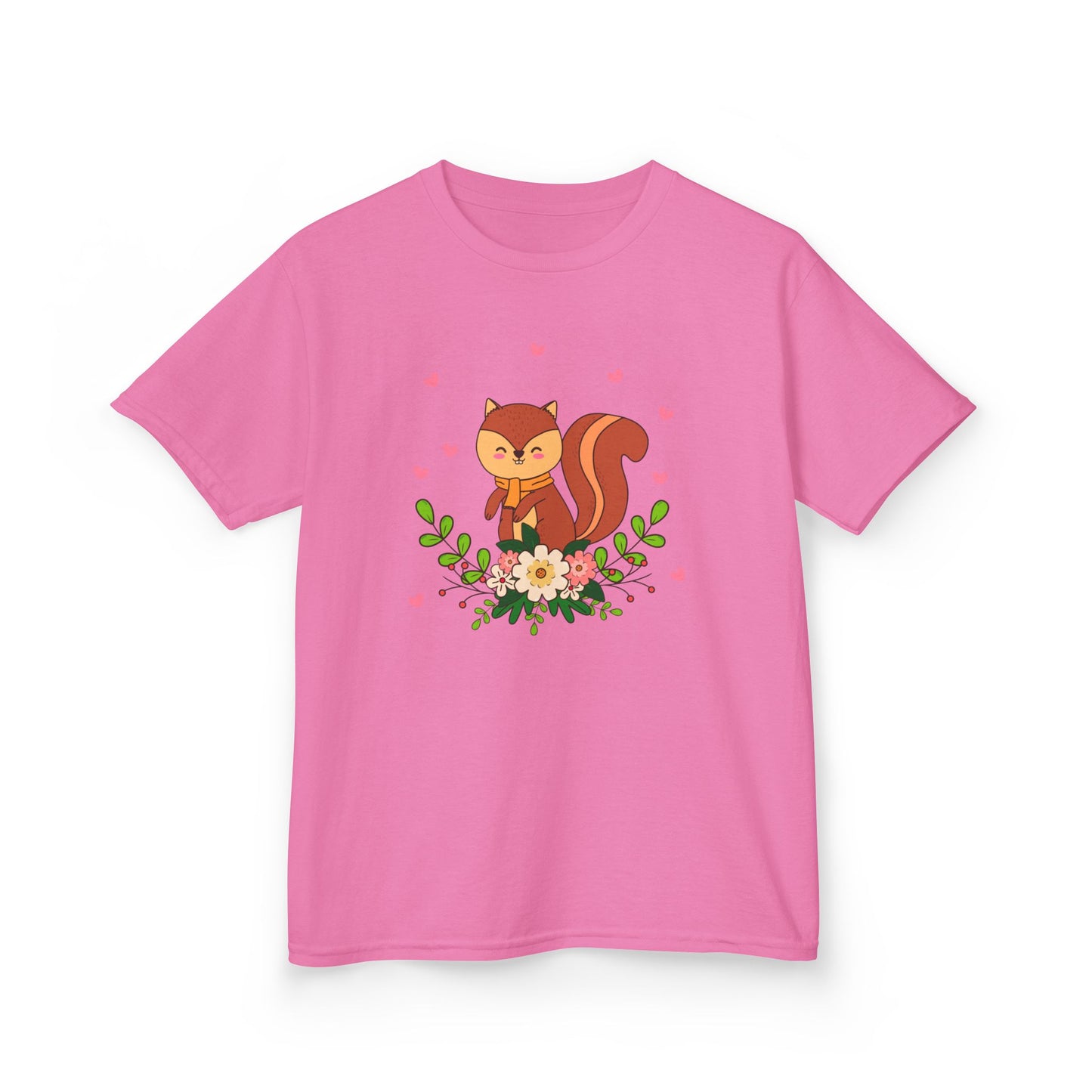 EICHHÖRNCHEN - WALTIER HERZEN NIEDLICH • Kinder Oversize T-Shirt für Mädchen & Jungen (7–16 Jahre) • BIO Baumwolle 🌿