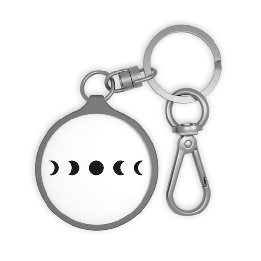 MONDPHASEN MONDZYKLUS • Edler Luxus Schlüsselanhänger mit Karabiner für Frauen & Männer