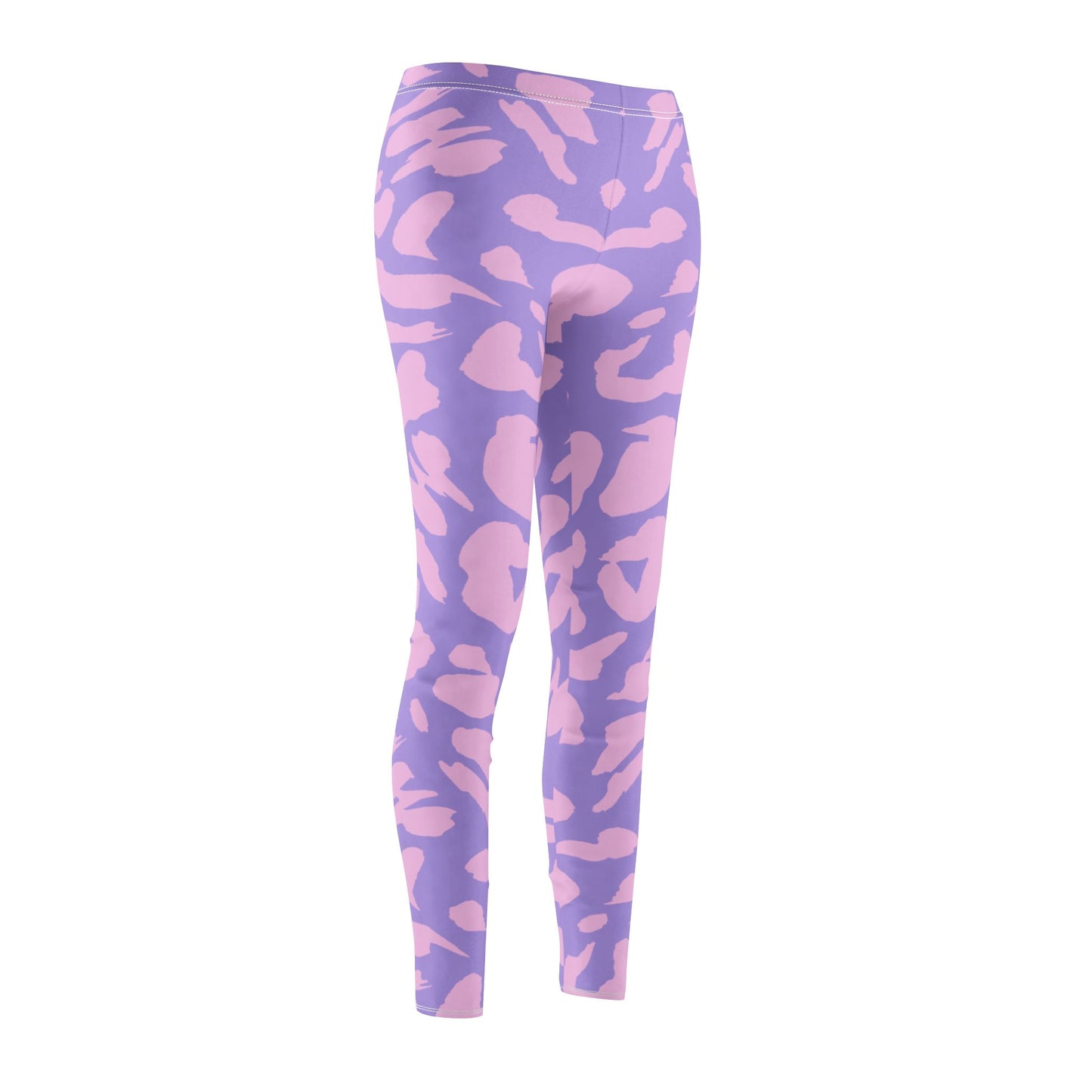 LEOPARDEN PRINT • FLIEDER VIOLET ROSA • Außergewöhnlich Extravagant • Beste Leggings für Sport & Alltag