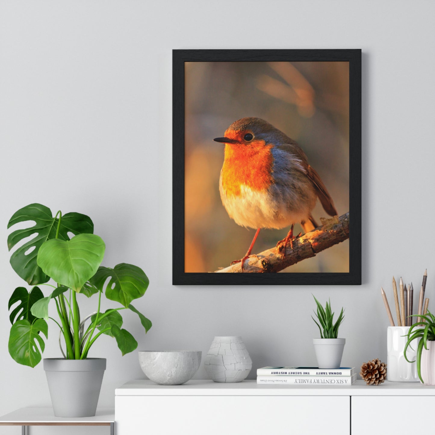 Vertical Framed Poster