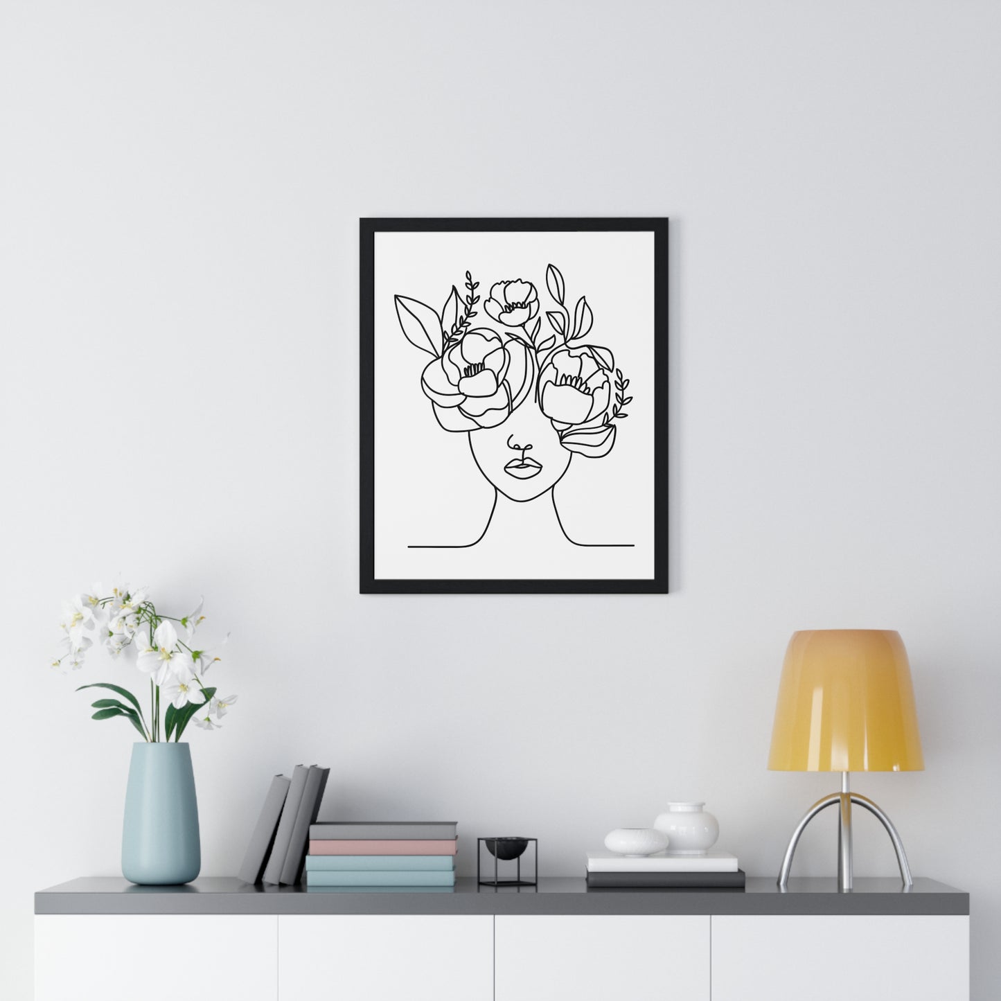 Vertical Framed Poster