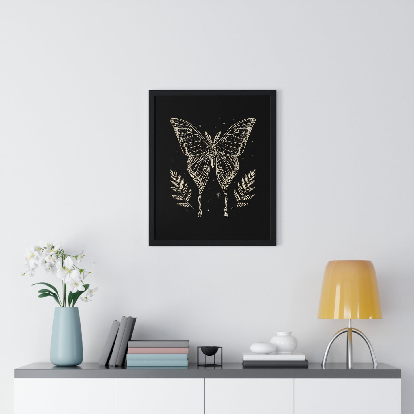 Vertical Framed Poster