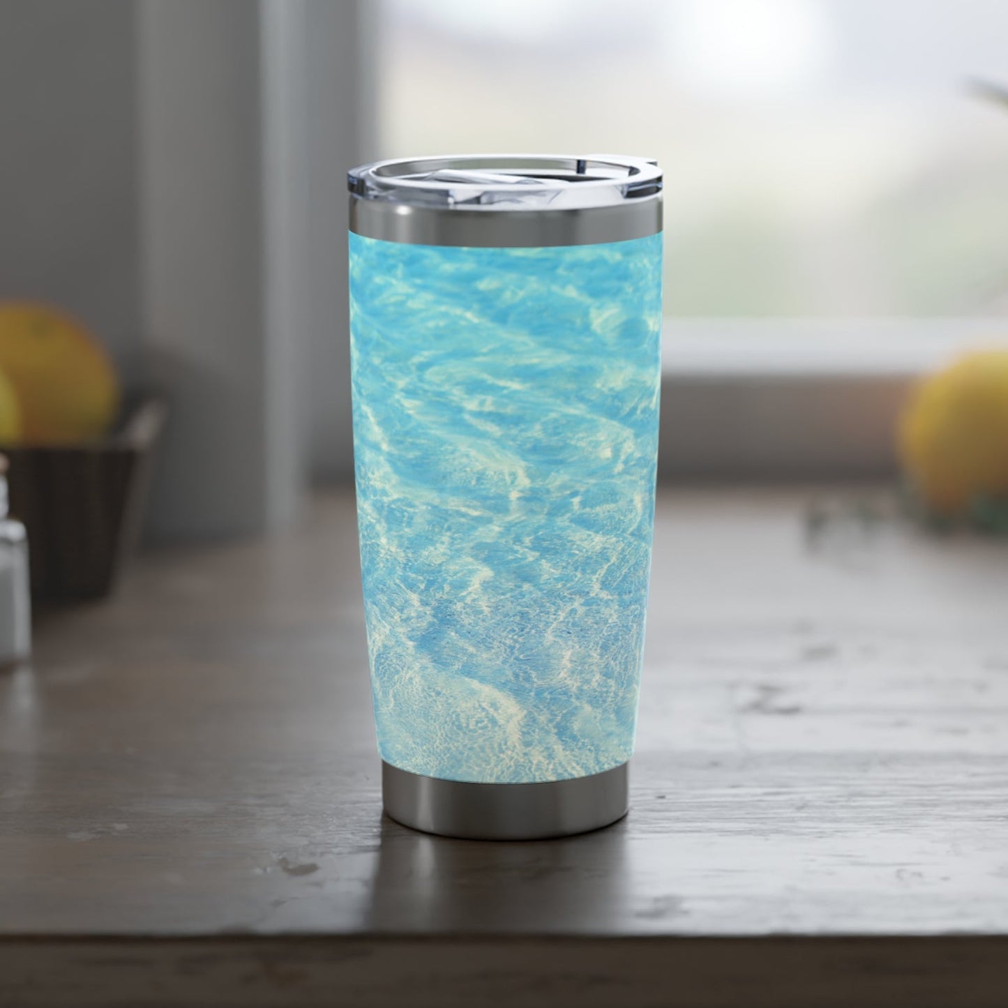 MEERWASSER TRINKMOTIVATION • Thermo-Reisebecher XL • 590 ml • Tumbler Vagabond