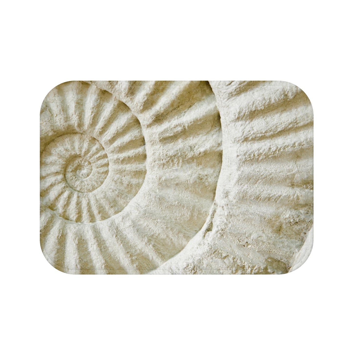 SCHNECKENMUSCHEL SPIRALE • Badvorleger / Fussmatte / Badteppich EXTRA Weich • 43 x 61 cm & 53 x 86 cm