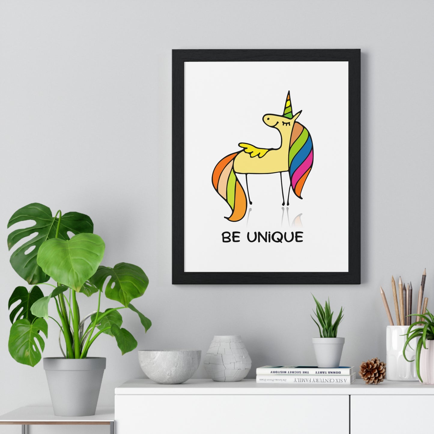 Vertical Framed Poster