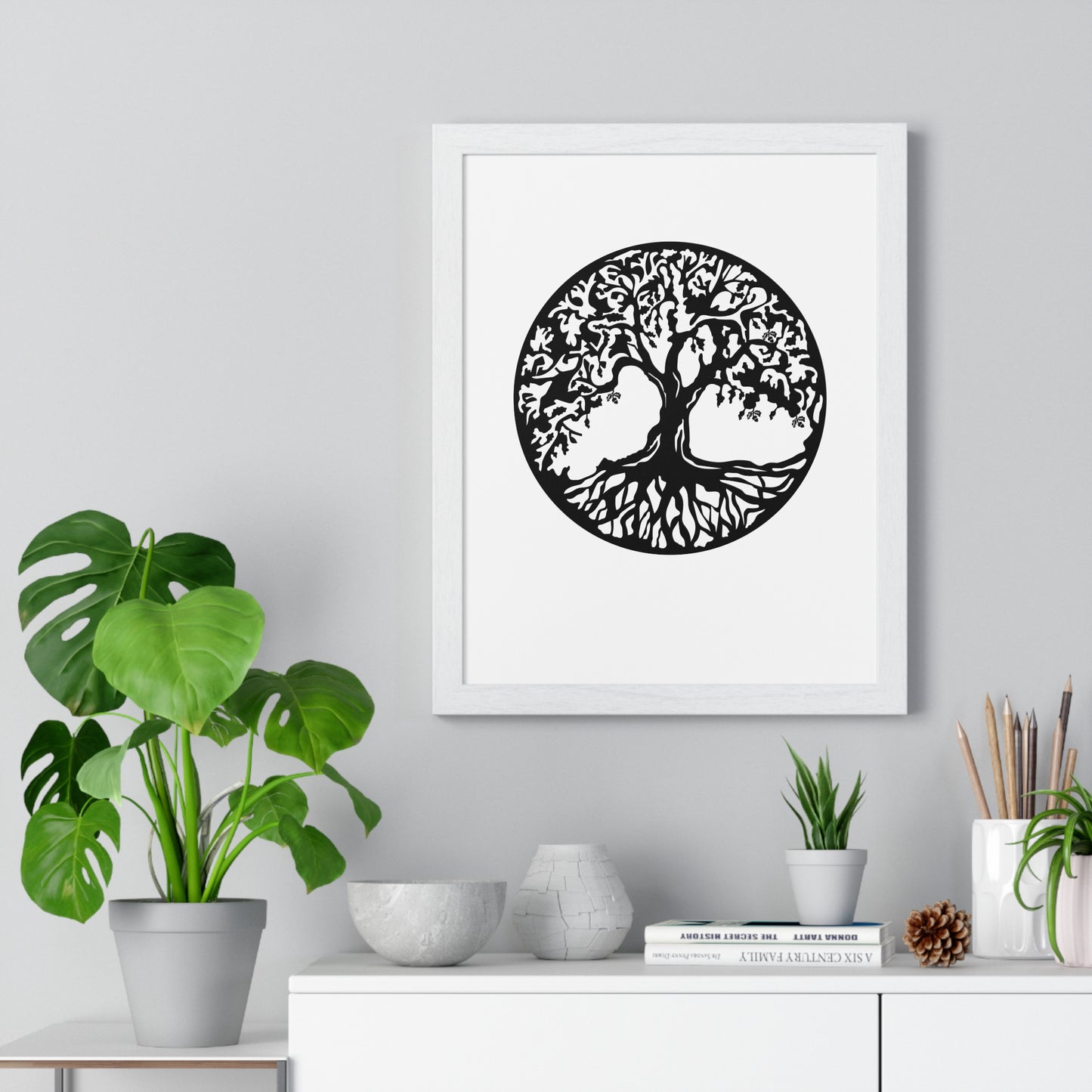 Vertical Framed Poster