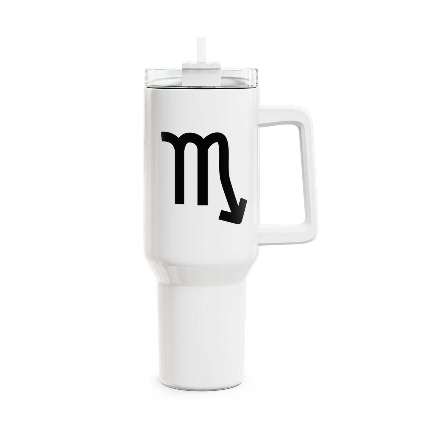 JUNGFRAU VIRGO Symbol Sternzeichen Tierkreiszeichen • Tumbler mit Henkel & Strohhalm • XXL Reisebecher 1,2L - YOGA SANTA