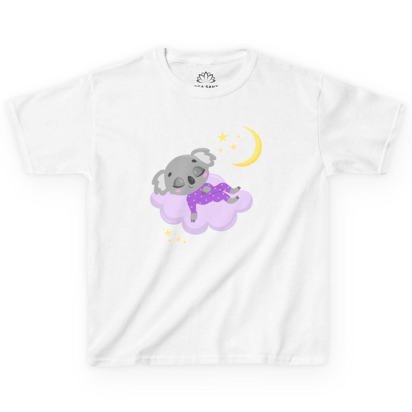 KOALA BÄR MOND STERNE WOLKE NIEDLICH SÜßER COMIC • Oversize Kinder T-Shirt • Mädchen Jungen • BIO Baumwolle 🌿