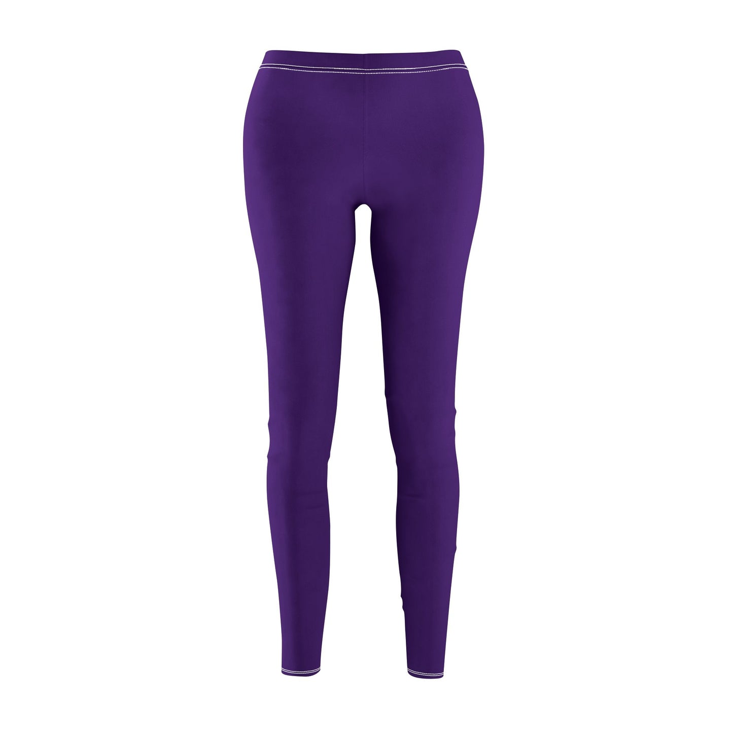 EINFARBIG LILA VIOLETT • Damen-Leggings mit Print Aufdruck • Beste Leggings für Sport & Alltag