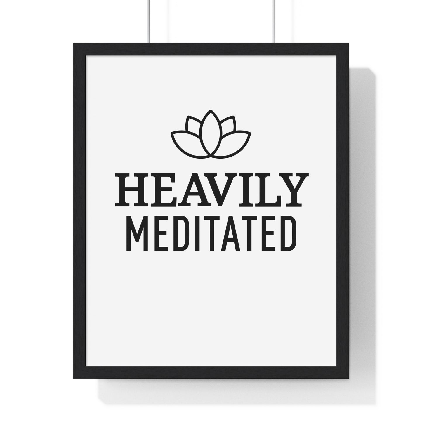 Vertical Framed Poster