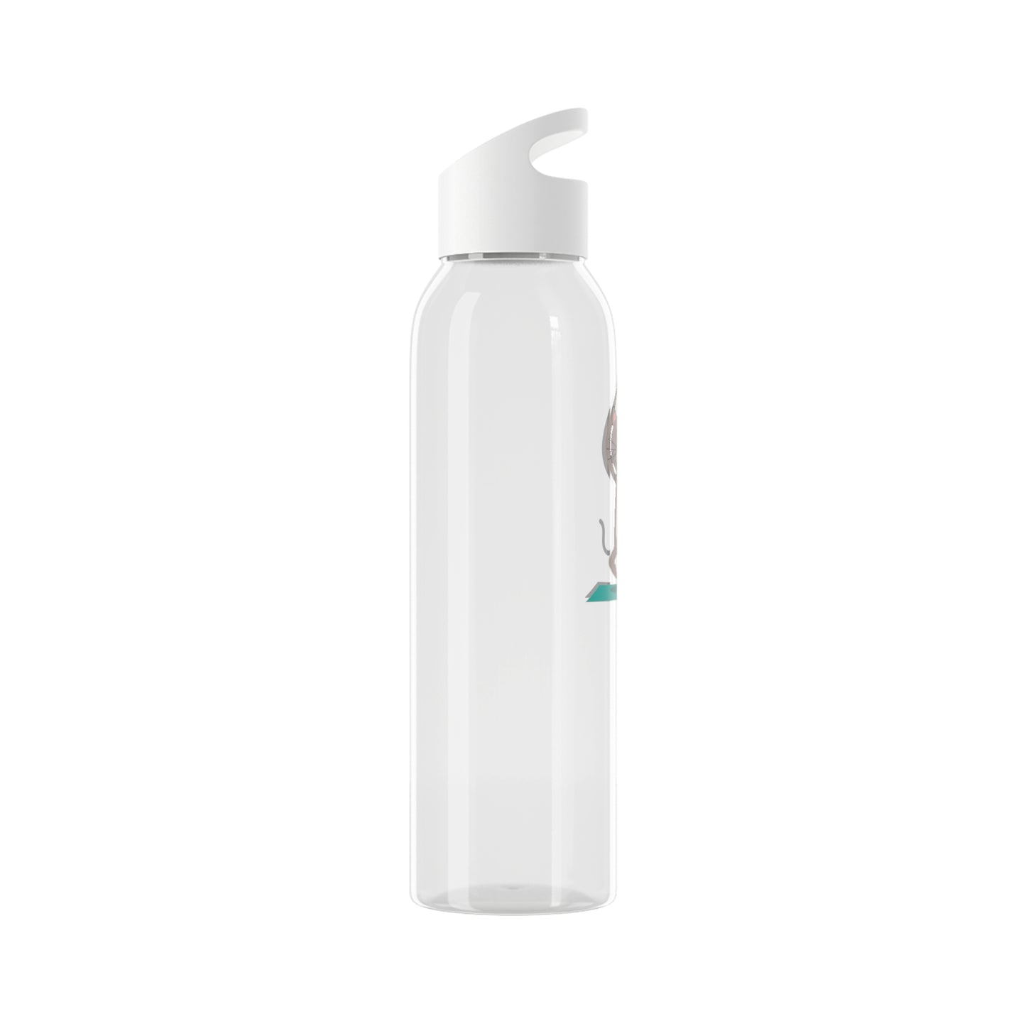 KATZE YOGE POSE BAUM ASANA • Wasserflasche Sky 650 ml