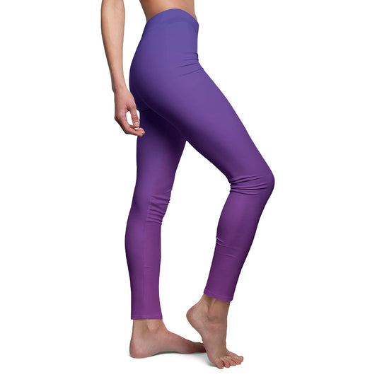 LILA VIOLET ROSA PINK FARBÜBERGANG • Extravagant Außergewöhnlich • Beste Bunte Leggings für Sport & Alltag