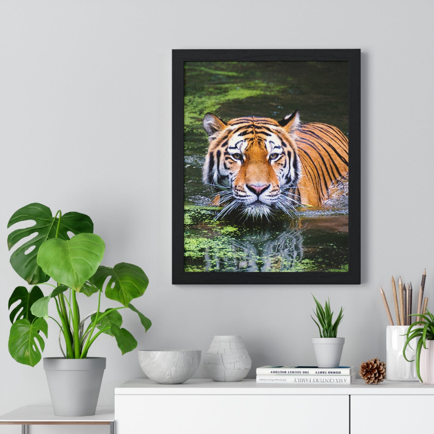 Vertical Framed Poster • Urlaubsmotiv