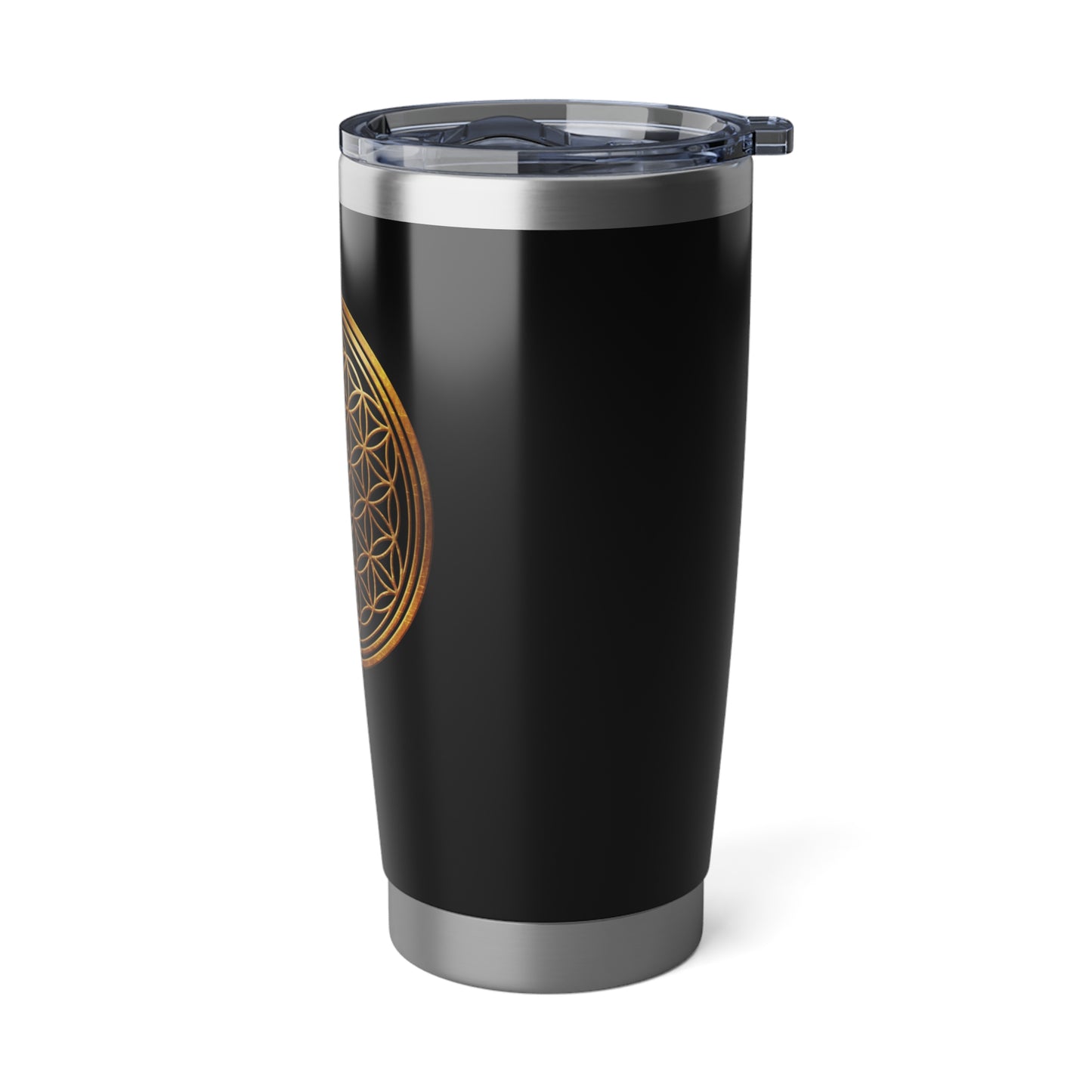 BLUME DES LEBENS ANTIK GOLD OPTIK • Thermo-Reisebecher XL • 590 ml • Tumbler Vagabond