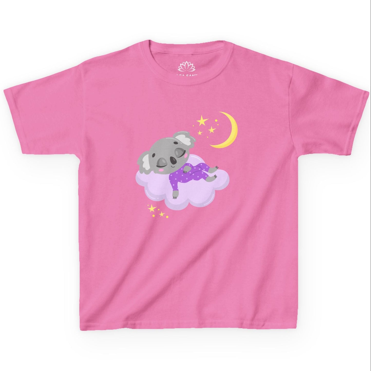 KOALA BÄR MOND STERNE WOLKE NIEDLICH SÜßER COMIC • Oversize Kinder T-Shirt • Mädchen Jungen • BIO Baumwolle 🌿