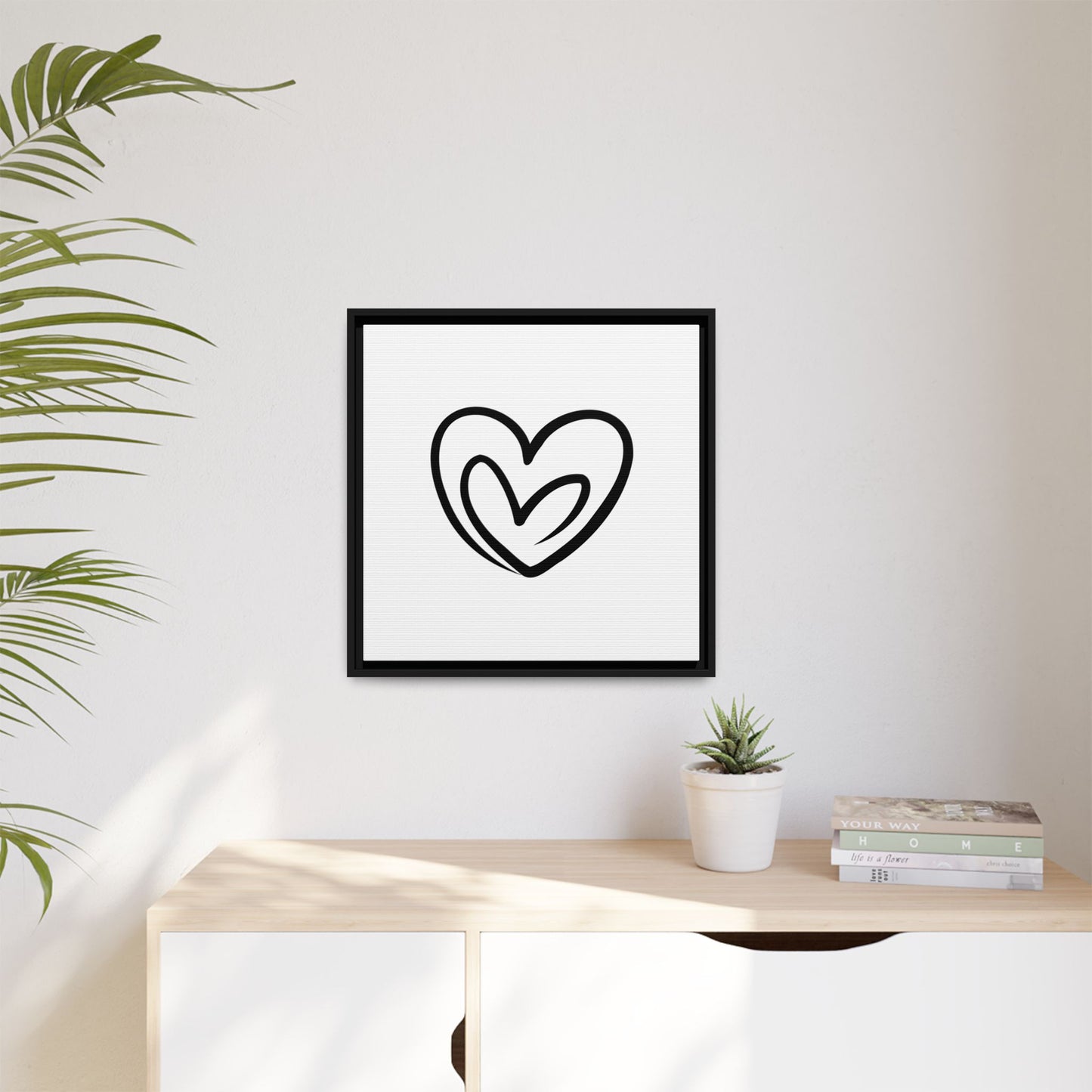 Matte Canvas, Framed (Multi-color)