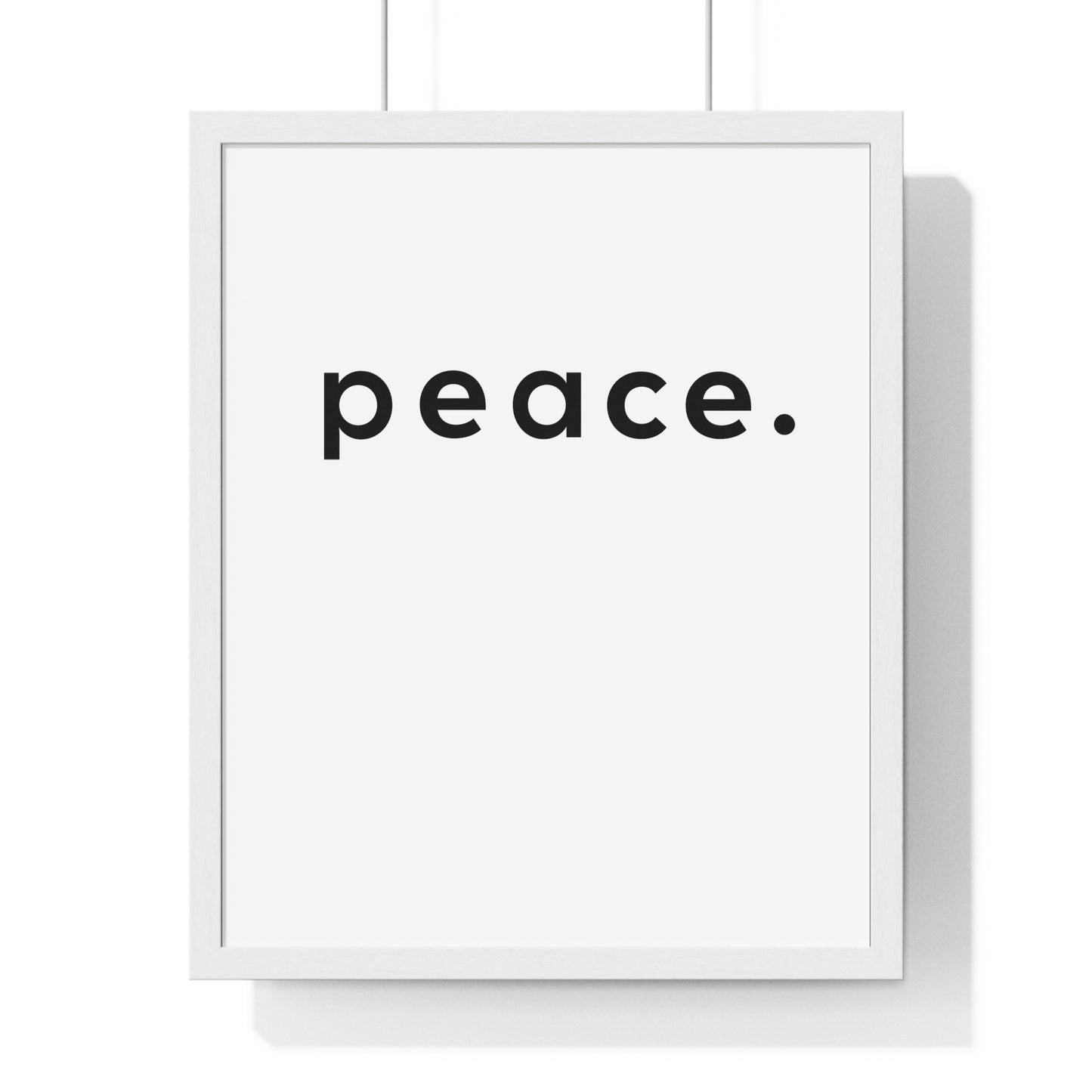 Vertical Framed Poster