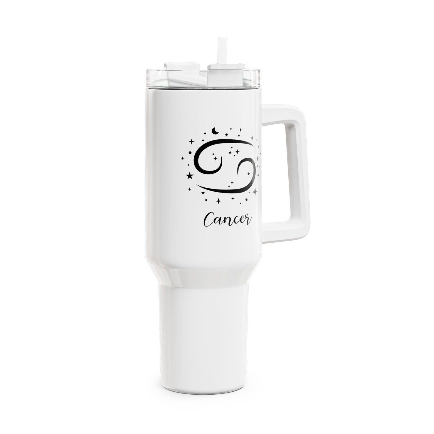 KREBS CANCER Symbol Sterne Zeichen • Tumbler mit Henkel & Strohhalm • XXL Reisebecher 1,2L - YOGA SANTA