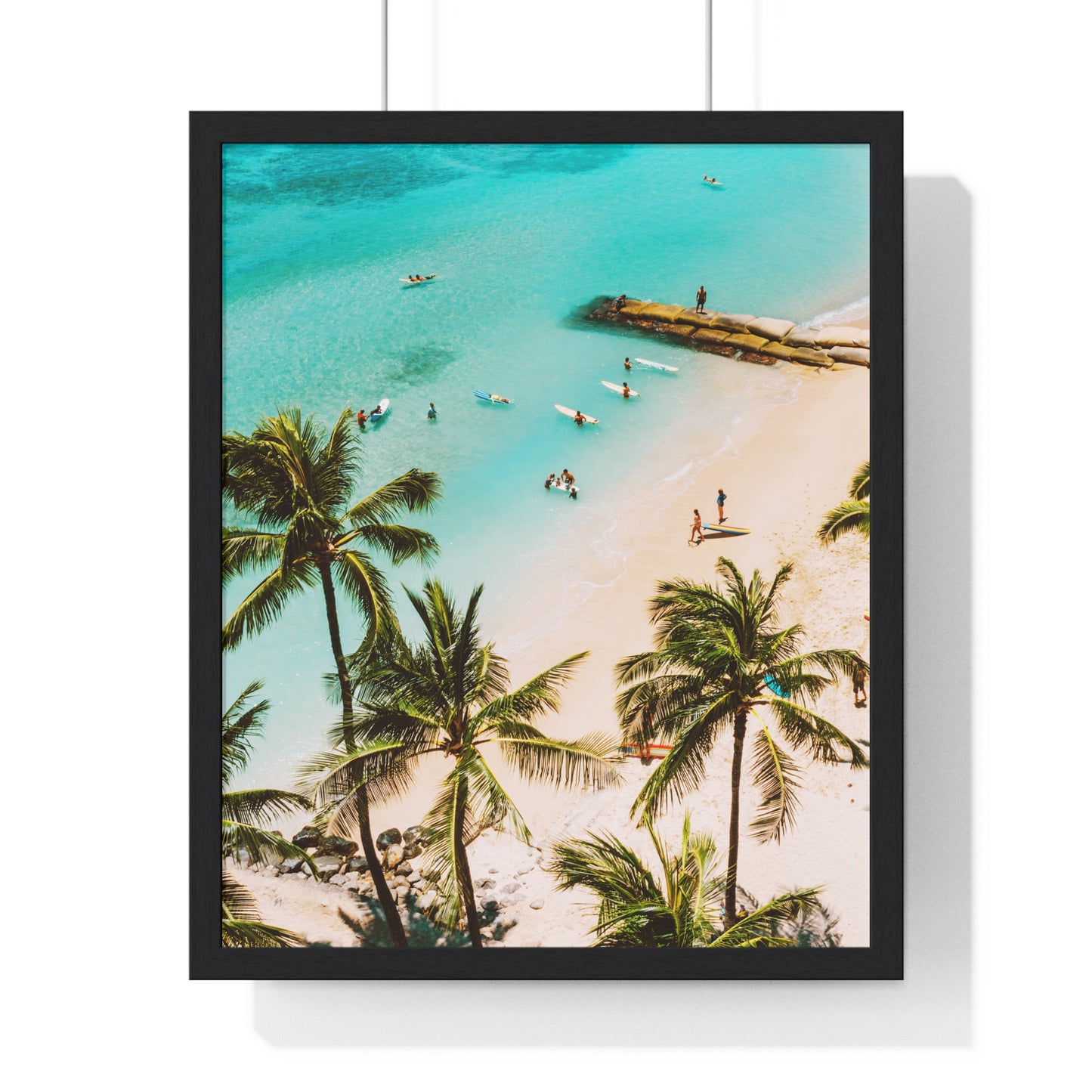 Vertical Framed Poster  • Urlaubsmotiv