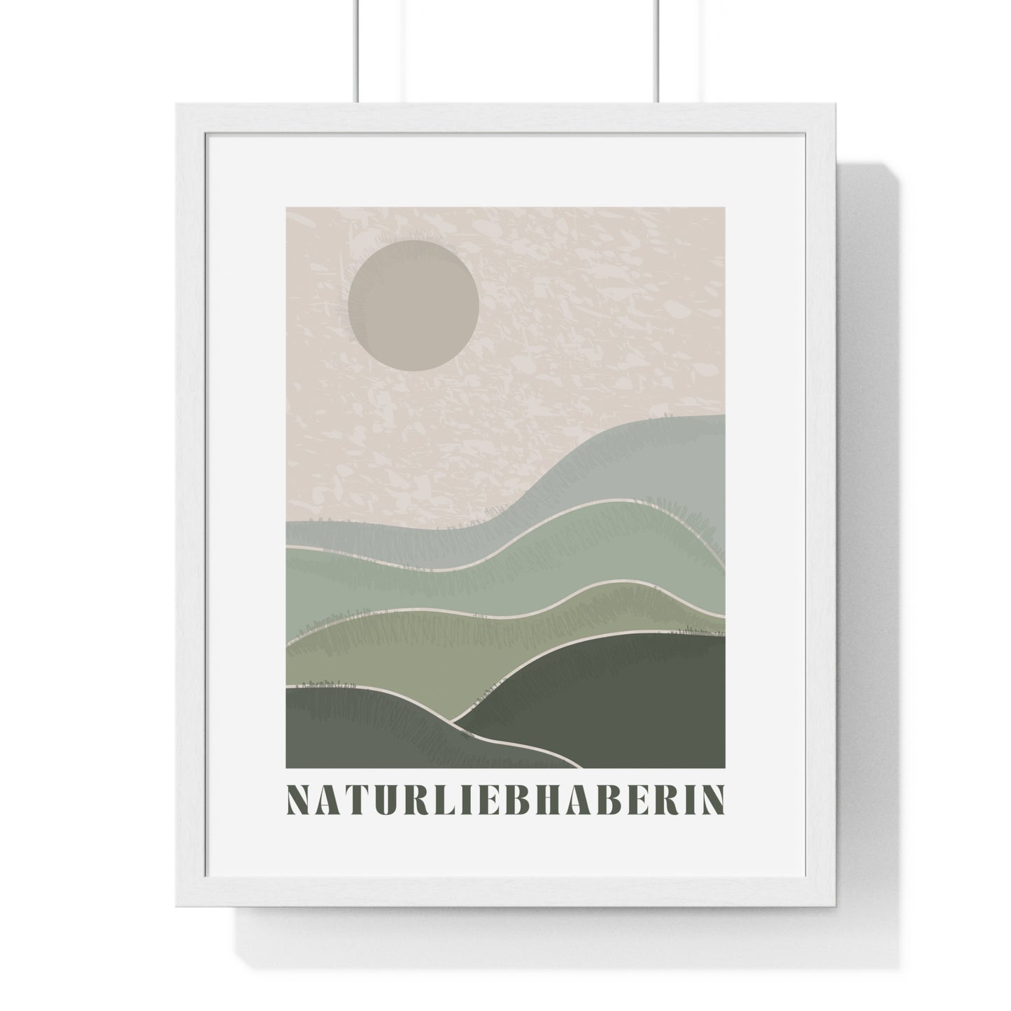 Vertical Framed Poster