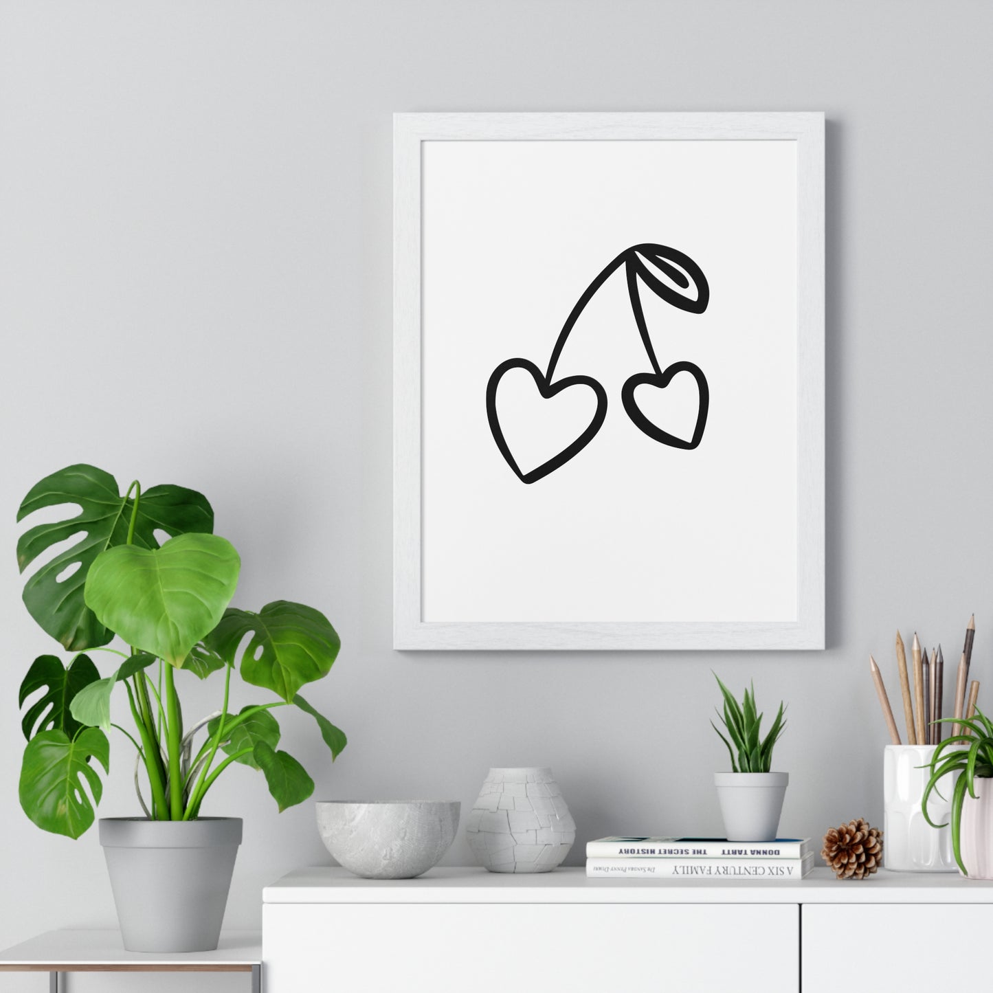 Vertical Framed Poster