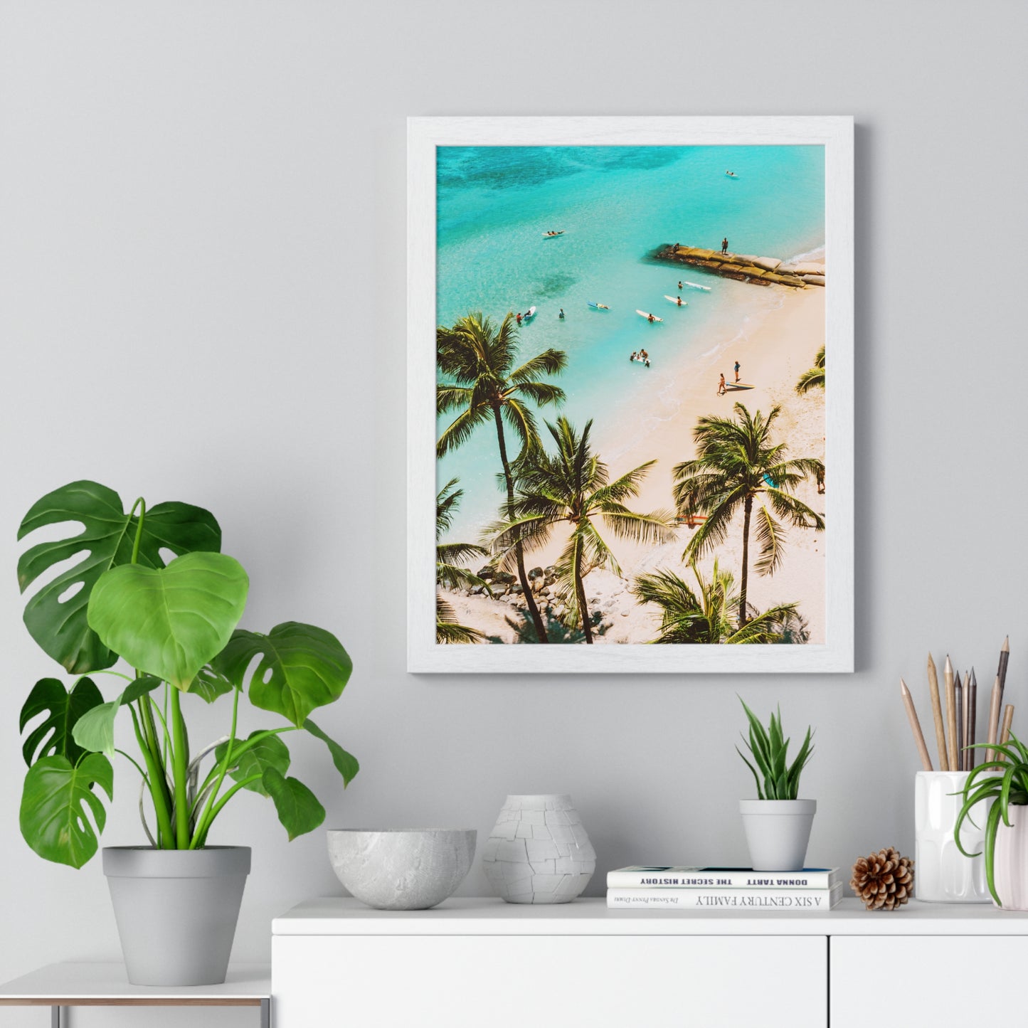 Vertical Framed Poster  • Urlaubsmotiv