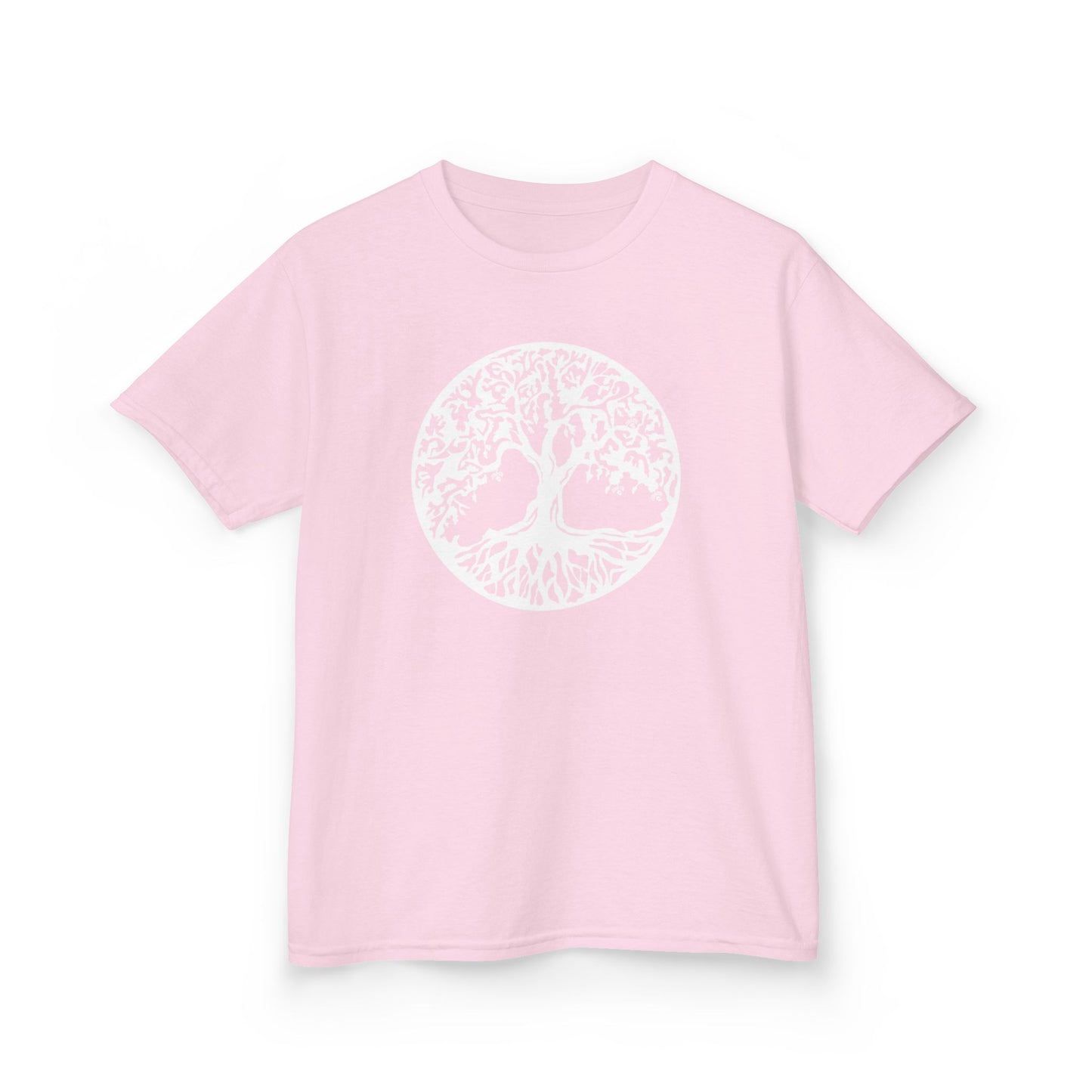 BAUM DES LEBENS Weiß • Kinder Oversize T-Shirt für Mädchen & Jungen (7–16 Jahre) • BIO Baumwolle 🌿
