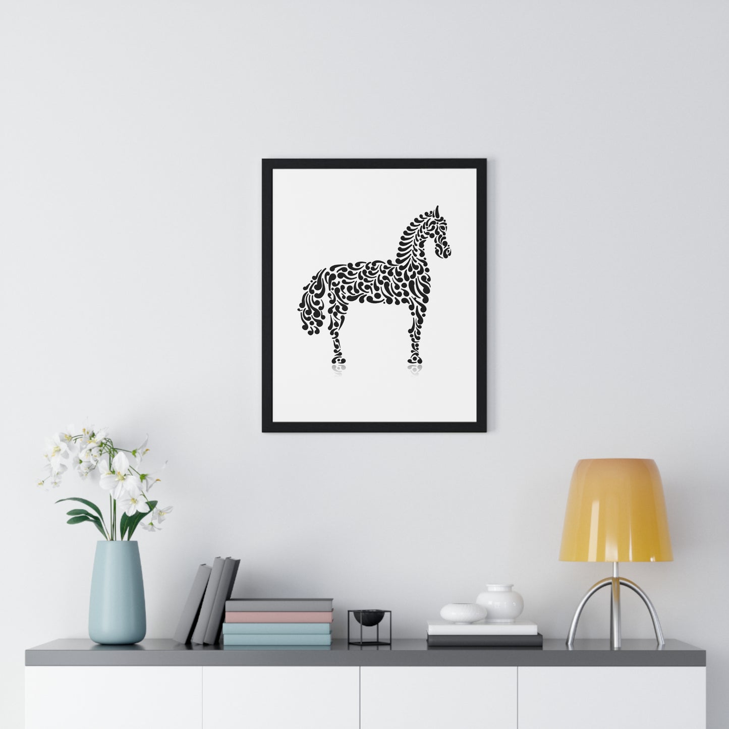 Vertical Framed Poster