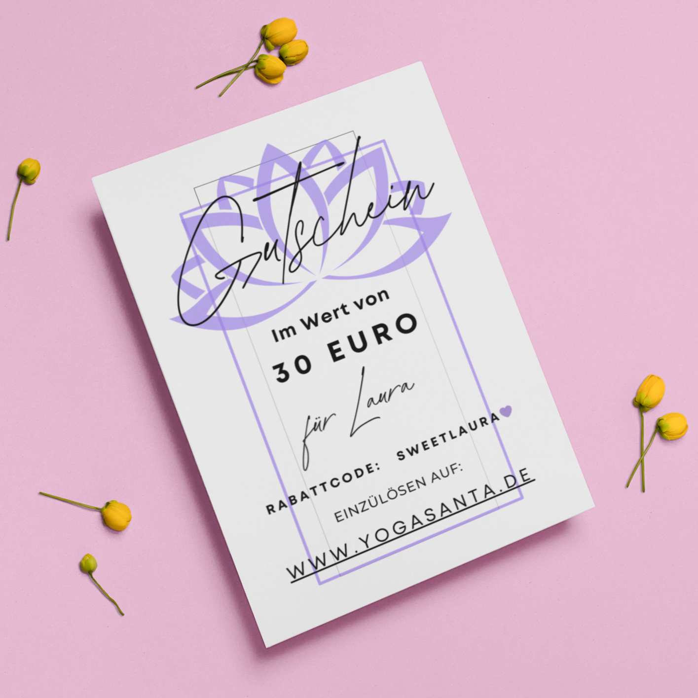30 € GUTSCHEIN 🎁 ⬇DOWNLOAD DATEI ⬇🎁 ZUM SELBST AUSDRUCKEN
