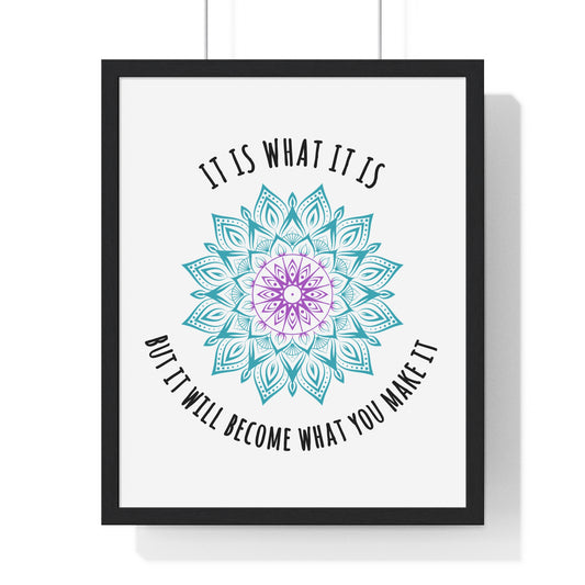 Vertical Framed Poster