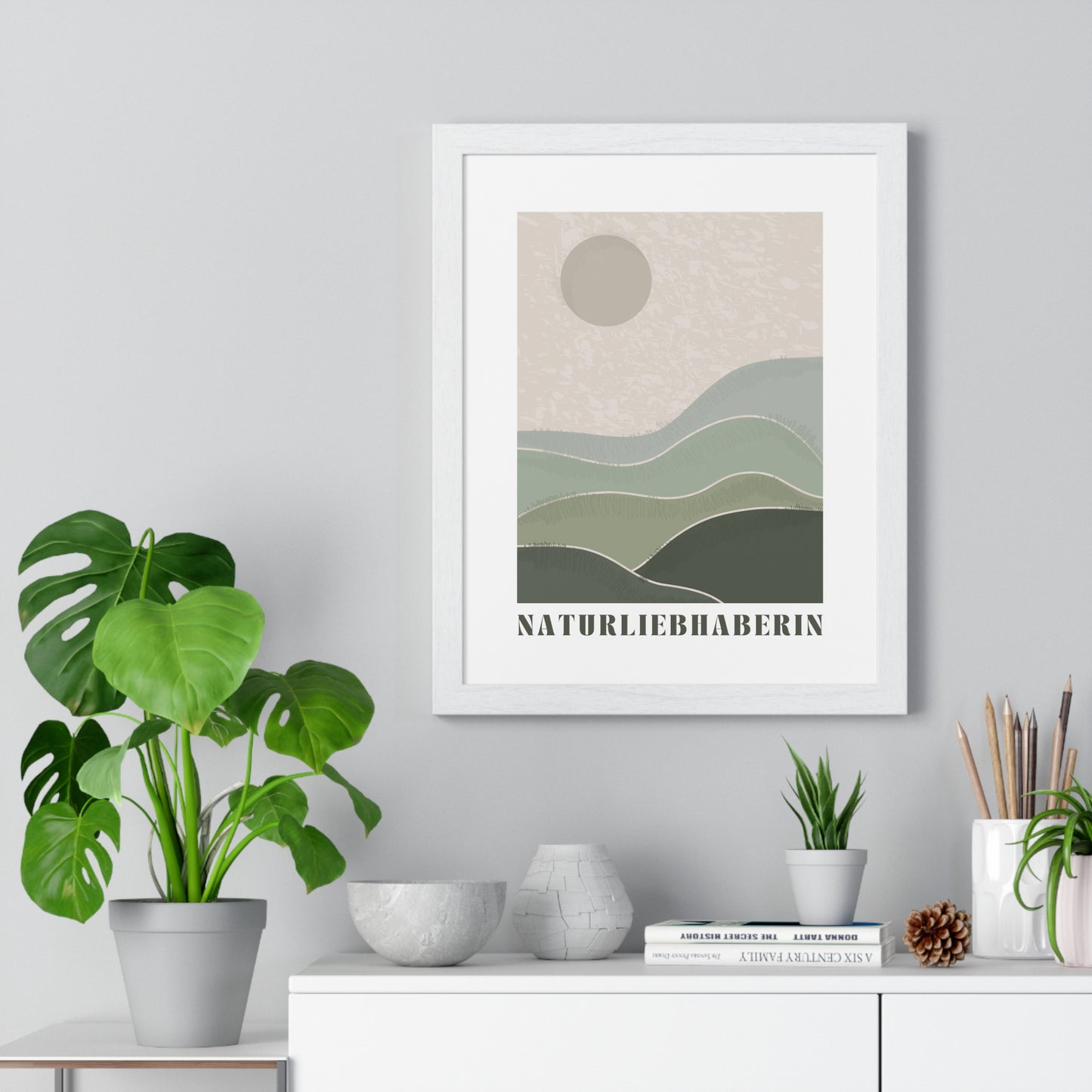 Vertical Framed Poster